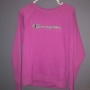 Purple Champion Crew neck